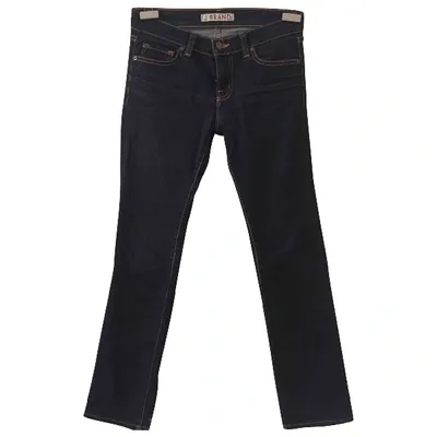 Pre-owned J Brand Large Jeans In Blue