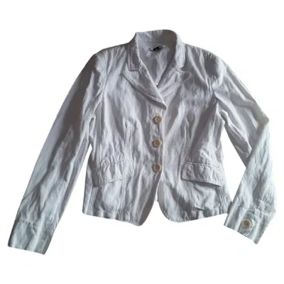 Pre-owned Marella Jacket In White