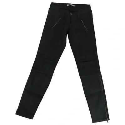 Pre-owned J Brand Slim Jeans In Black