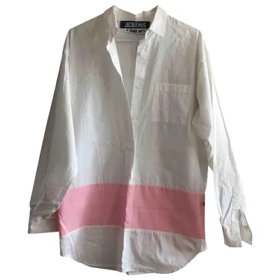 Pre-owned Jacquemus La Grande Motte Shirt In White