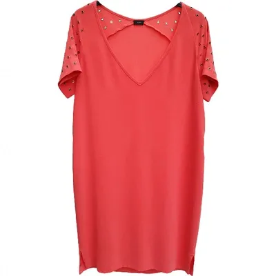 Pre-owned Joseph Mid-length Dress In Pink