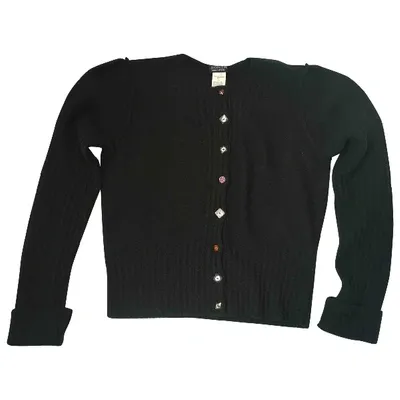 Pre-owned Sonia By Sonia Rykiel Wool Cardigan In Green