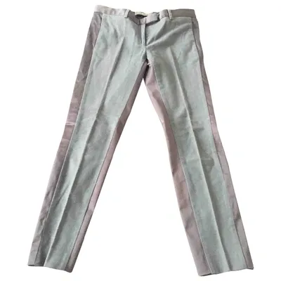 Pre-owned True Royal Slim Pants In Grey