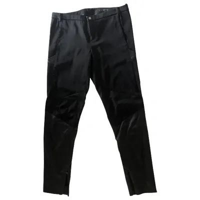 Pre-owned Gucci Slim Pants In Black