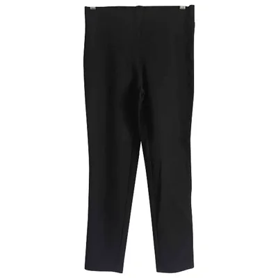 Pre-owned Ermanno Scervino Straight Pants In Black