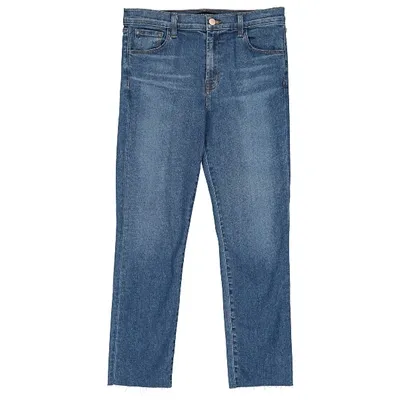 Pre-owned J Brand Slim Jeans In Blue