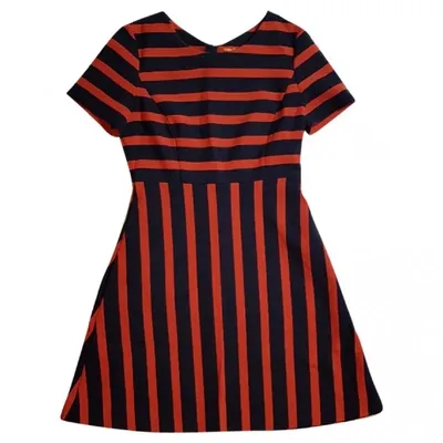 Pre-owned Hugo Boss Mid-length Dress In Multicolour