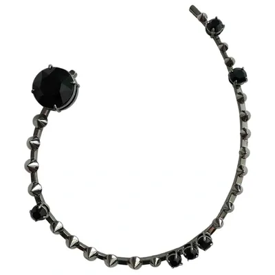 Pre-owned Miu Miu Necklace In Silver