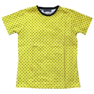 Pre-owned Emanuel Ungaro Yellow Cotton Top