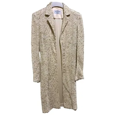 Pre-owned Emanuel Ungaro Coat In Beige