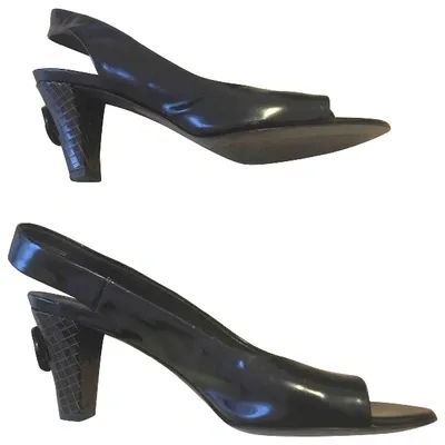 Pre-owned Sonia Rykiel Patent Leather Heels In Black