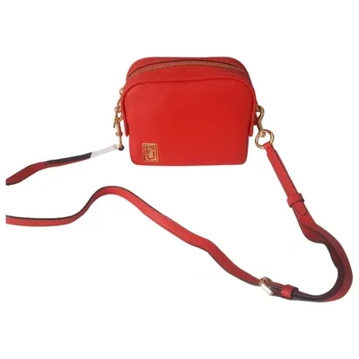 Pre-owned Marc Jacobs Leather Crossbody Bag In Red