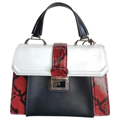 Pre-owned Miu Miu Leather Handbag In Red