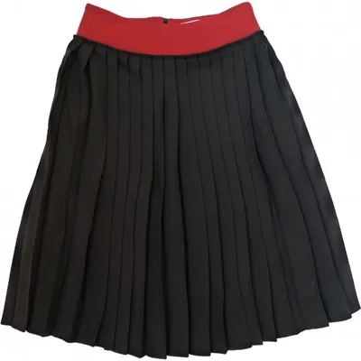 Pre-owned Victoria Beckham Mid-length Skirt In Black