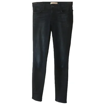 Pre-owned J Brand Slim Jeans In Blue