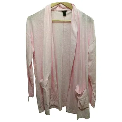 Pre-owned Jcrew Pink Cotton Knitwear