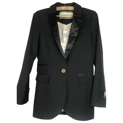 Pre-owned By Malene Birger Black Polyester Jacket