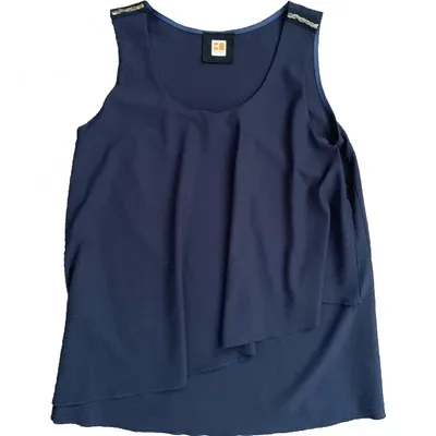 Pre-owned Hugo Boss Vest In Navy