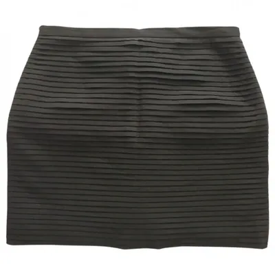 Pre-owned Minimarket Mini Skirt In Black