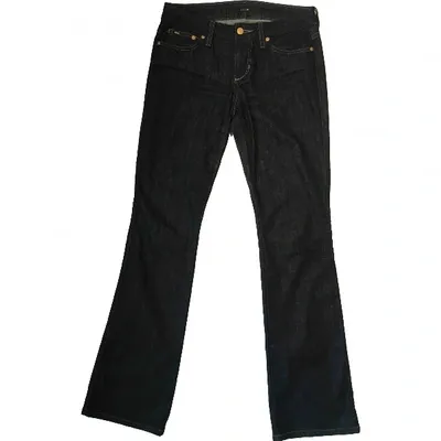 Pre-owned Joe's Blue Cotton - Elasthane Jeans