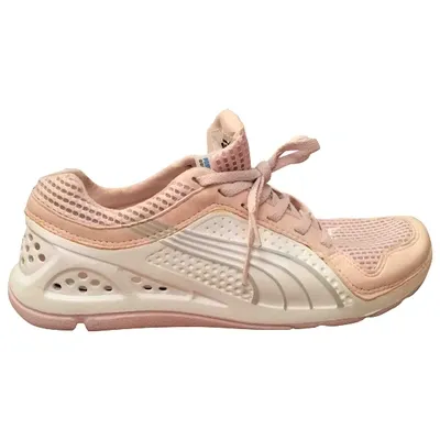 Pre-owned Puma Trainers In Pink