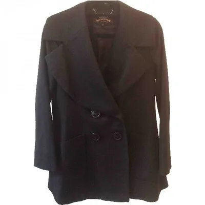 Pre-owned Vivienne Westwood Wool Coat In Black