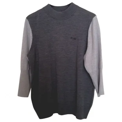 Pre-owned Sonia By Sonia Rykiel Wool Jumper In Anthracite