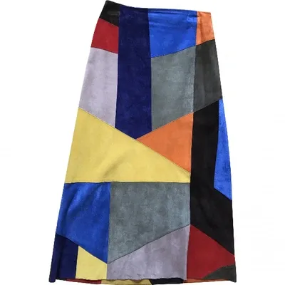 Pre-owned Victoria Beckham Mid-length Skirt In Multicolour