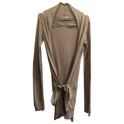 Pre-owned Humanoid Cardi Coat In Beige