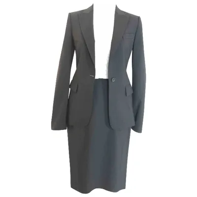 Pre-owned Hugo Boss Suit Jacket In Black