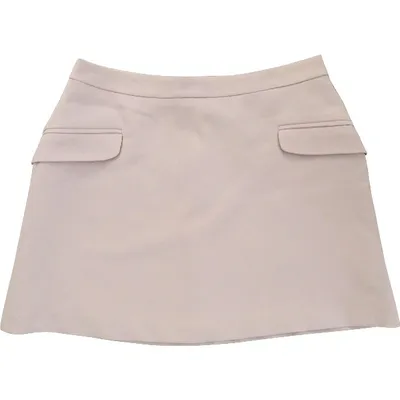 Pre-owned Alice And Olivia Mini Skirt In Pink