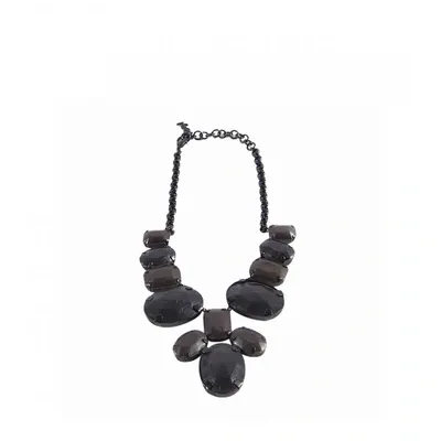 Pre-owned Saint Laurent Necklace In Black