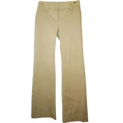 Pre-owned Hugo Boss Trousers In Beige