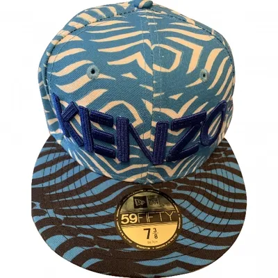 Pre-owned Kenzo Cap In Blue