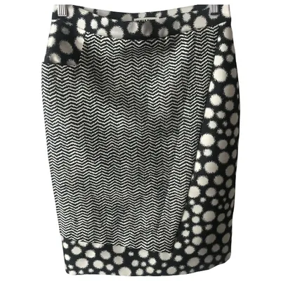 Pre-owned Whistles Wool Mini Skirt In Black