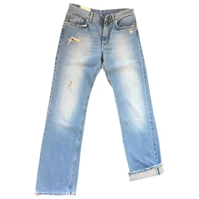 Pre-owned Dondup Blue Denim - Jeans Jeans