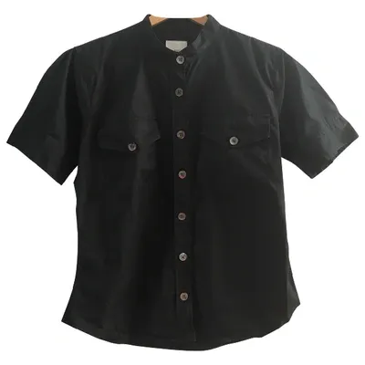 Pre-owned Mads Nørgaard Shirt In Black