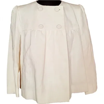 Pre-owned Joseph Jacket In White