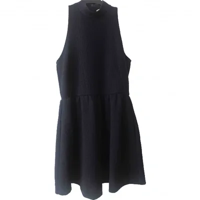 Pre-owned Whistles Mid-length Dress In Navy