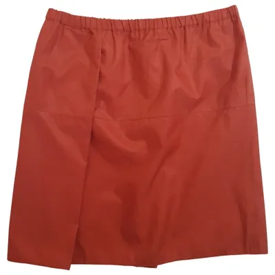 Pre-owned Marni Mid-length Skirt In Red