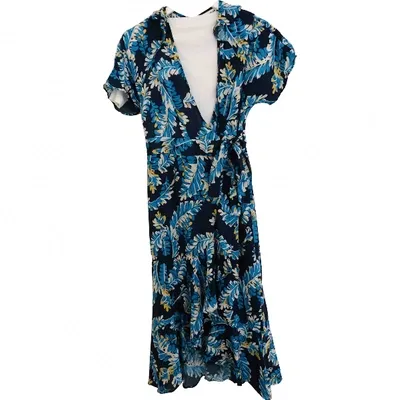 Pre-owned Whistles Mid-length Dress In Blue