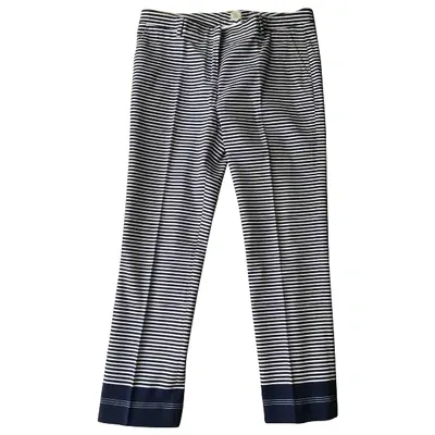 Pre-owned True Royal Straight Pants In Blue