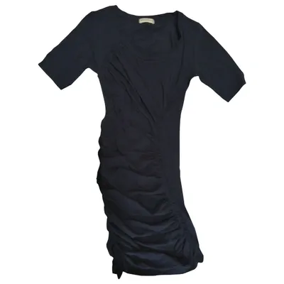 Pre-owned Whistles Mini Dress In Blue