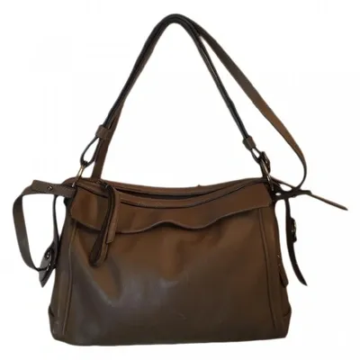 Pre-owned Marc By Marc Jacobs Leather Crossbody Bag In Brown