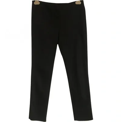 Pre-owned The Row Trousers In Black