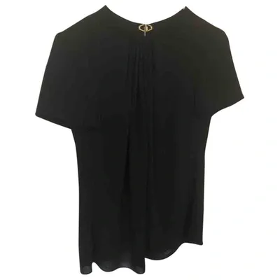 Pre-owned Hugo Boss Black Polyester Top