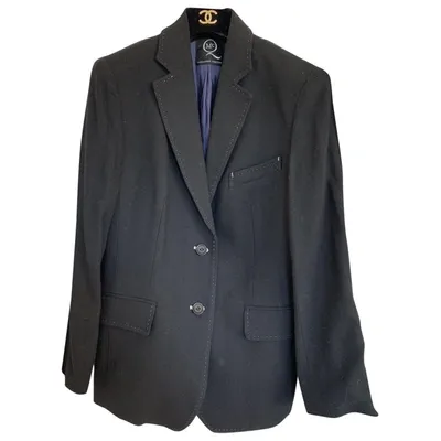 Pre-owned Mcq By Alexander Mcqueen Wool Blazer In Black