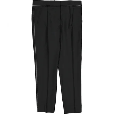 Pre-owned Balenciaga Straight Pants In Black