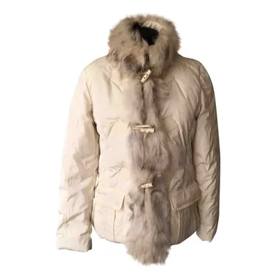 Pre-owned Marella Puffer In White