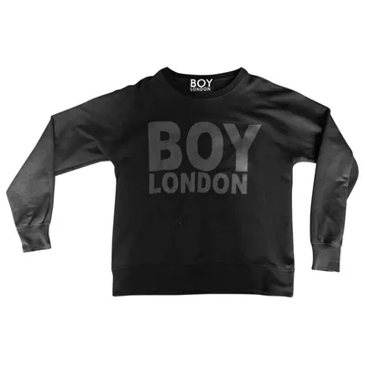 Pre-owned Boy London Jersey Top In Black